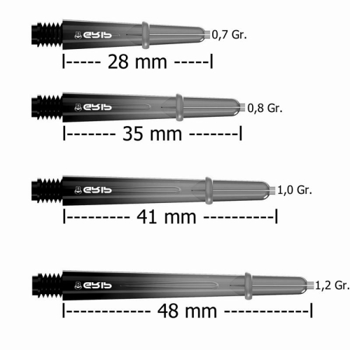 BULL'S B-Grip TTB Shaft blau